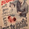 across the pacific us herald 1942 Humphrey Bogart front