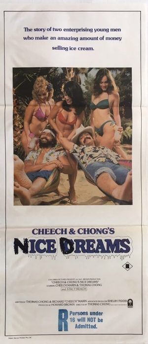 cheech and chongs nice dreams australian daybill poster