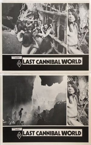 last cannibal world lobby card set frank zeccola 2