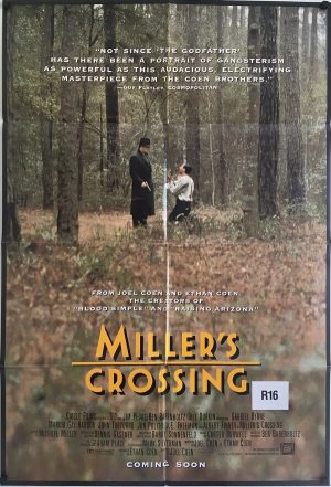 miller's crossing advance international one sheet movie poster