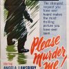 please murder me australian daybill poster angela lansbury 1956