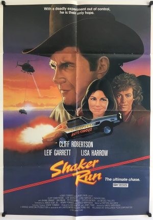 shaker run new zealand one sheet poster 1985