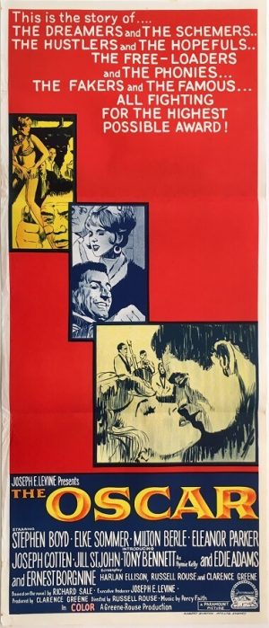 the oscar austrailan daybill poster stephen boyd tony bennett ernest borgnine 1966