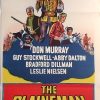 the plainsman australian daybill poster western don murray leslie nielsen