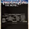 twilight zone the movie australian daybill poster 1983