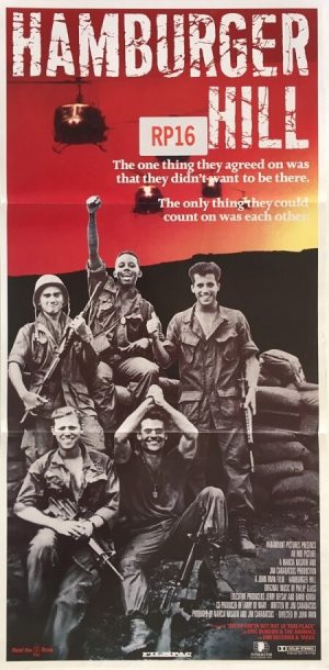 hamburger hill australian daybill poster vietnam war 1