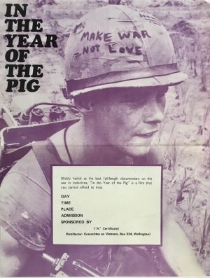 in the year of the pig new zealand daybill poster vietnam war 1