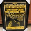 Supershow LED Zeppelin poster framed