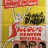 Sweden Heaven And Hell 1968 Australian One Sheet Poster