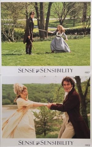 sense & sensibility lobby cards 1995 kate winslet, emma thompson