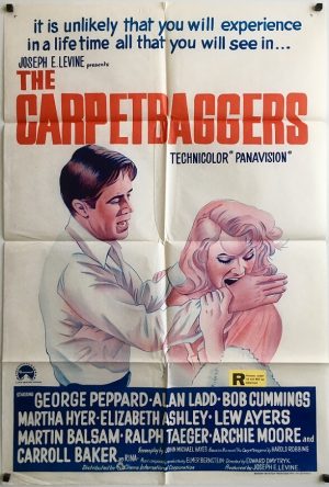 the carpetbaggers australian one sheet poster