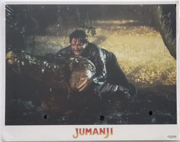 Jumanji lobby card set robin williams