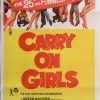 carry on girls australian daybill poster sid james