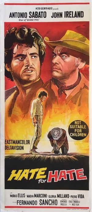 hate for hate australian daybill movie poster western