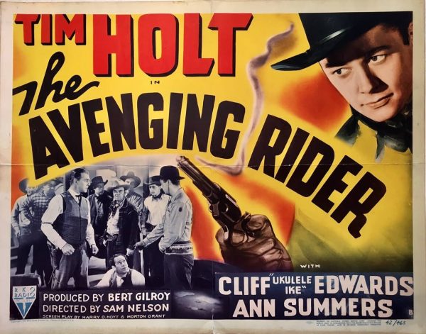 the avenging rider 1949 half sheet tim holt (2)