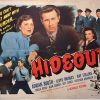 hideout 1949 half sheet poster adrian booth and lloyd bridges