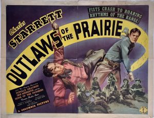 outlaws of the prairie 1939 half sheet charles starrett (2)