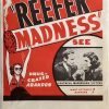 reefer madness australian daybill movie poster 1970s rerelease