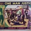 One mans jusctice western cowboy lobby card starring charles starrett