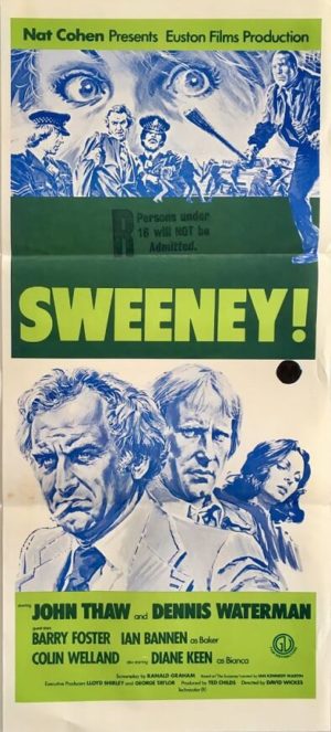 the sweeny australian daybill poster 1970s