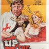 up the chastity belt australian daybill poster 1971 featuring frankie howerd