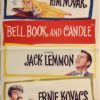 bell book and candle daybill poster staring james stewart kim novak jack lemmon and ernie kovacs