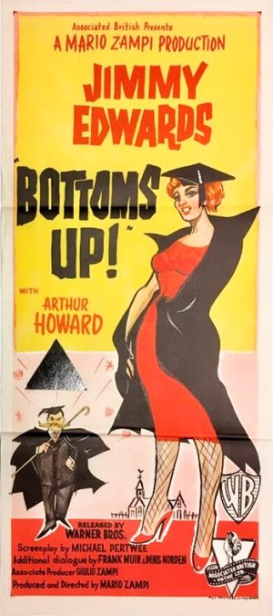 Bottoms Up Daybill Poster
