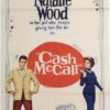 cash mccall daybill poster staring james garner and natalie wood 1960