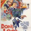 don't look now we're bring shot at 1966 daybill poster, released as La Grande Vadrouille