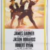 hour of the gun daybill poster western staring james garner as wyatt earp