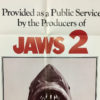 jaws 2 sharkfacts US one sheet advance poster 1978