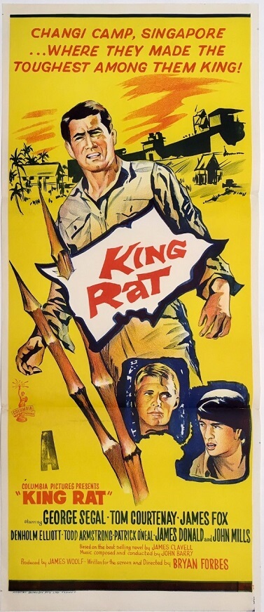 king rat daybill poster 1965 staring george segal and james fox