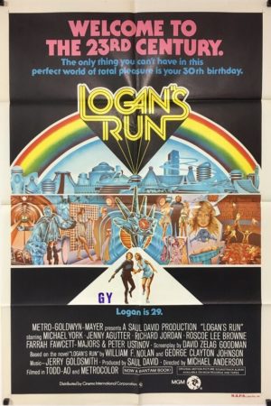 logans run australian one sheet poster 1976