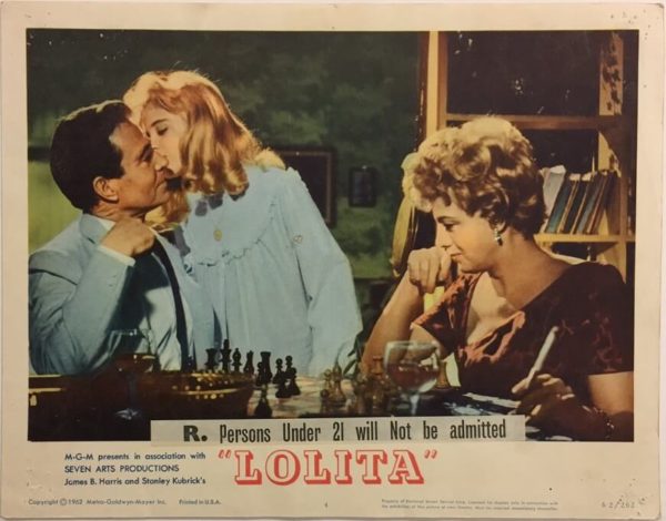 lolita lobby card 4 from 1962