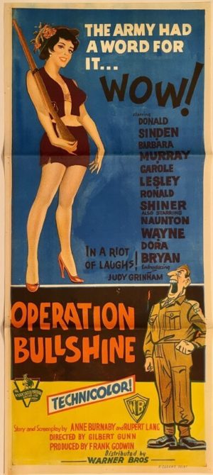 operation bullshine daybill poster 1959