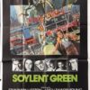 soylent green 3 sheet movie poster 1973