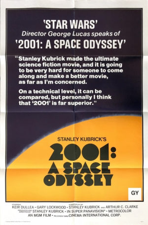 space odyssey 2001 one sheet poster 1978 re-release