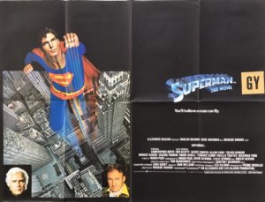 superman the movie 1978 uk quad poster