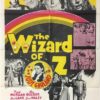 the wizard of oz australian one sheet poster from the 1970s rerelease