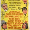 the wrong box daybill poster staring john mills michael caine and peter sellers