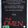 the omen australian daybill poster from 1976 staring gregory peck