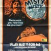 play misty for me australian one sheet movie poster 1971 clint eastwood