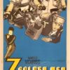 7 golden men australian daybill poster also known as 7 uomini d'oro