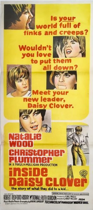 inside daisy clover australian daybill poster staring natalie wood