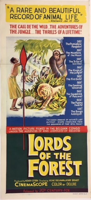 lords of the forest australian daybill poster 1