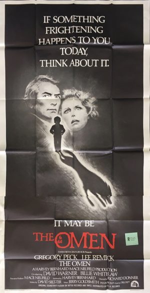 The Omen 1976 US 3 Sheet International Style F Movie Poster