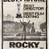 rocky australian one sheet movie poster 1977 post oscars
