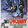 the uncanny uk one sheet poster 1977 with peter cushing painted by vic fair (1977)