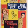 captain newman M.D australian daybill poster 1963