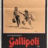 gallipoli australian daybill poster featuring mel gibson 1